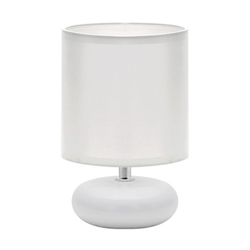 Lampa stołowa PATI E14 WHITE 03143 Struhm Ideus lampka Biała