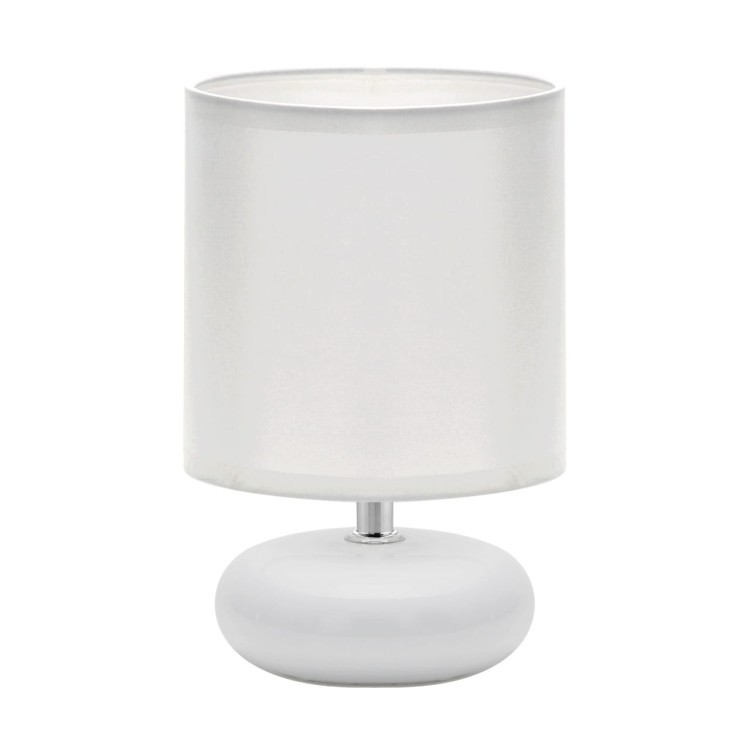 Lampa stołowa PATI E14 WHITE 03143 Struhm Ideus lampka Biała