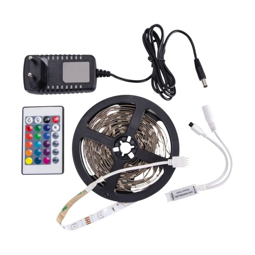 Taśma LED LATE LED 5m 150 RGB BLISTER 03036 Struhm Ideus pasek zestaw