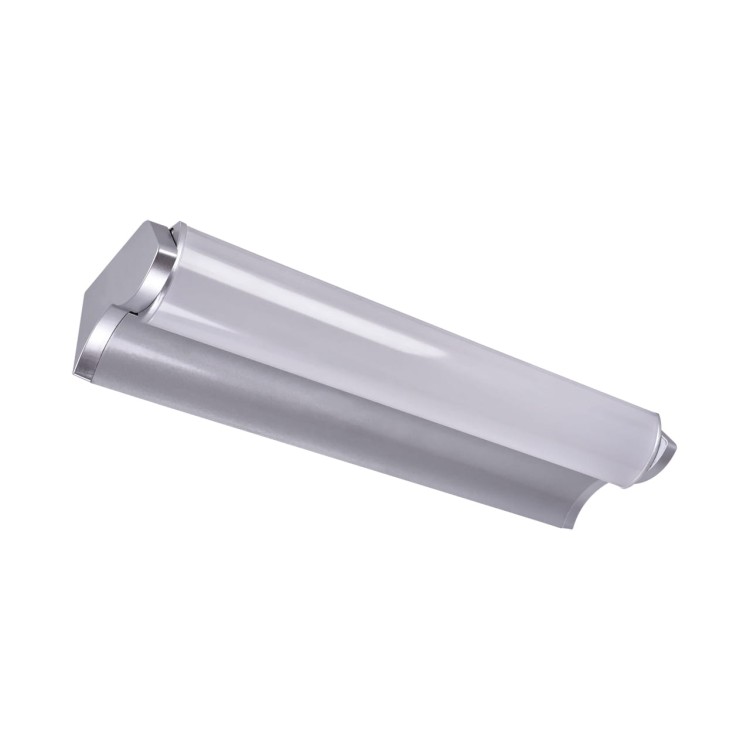 Lampa podszafkowa oprawa liniowa SMD LED MATYLDA LED 9W SILVER NW 03579 Struhm Ideus IP44 45cm 4200K nowoczesna oświetleniowa kinkiet pod szafkę srebrny szary