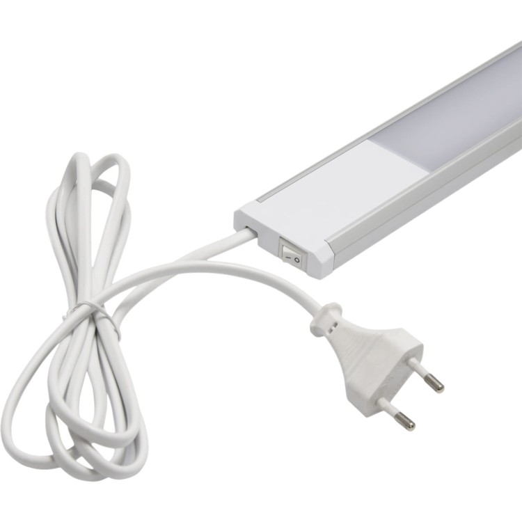 Lampa podszafkowa oprawa liniowa SMD LED TAMARA LED 20W NW 03797 Struhm Ideus IP20 120cm 4100K nowoczesna oświetleniowa do łączenia kinkiet pod szafkę z włącznikiem srebrny szary