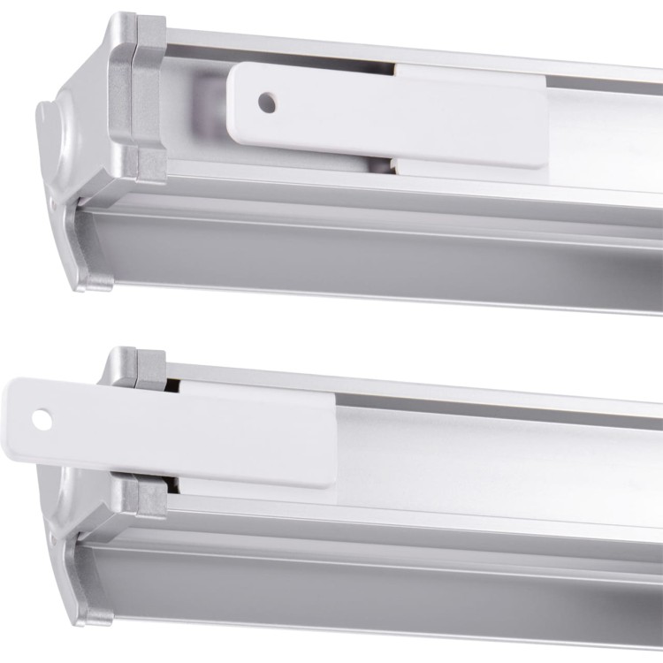 Lampa podszafkowa oprawa liniowa SMD LED DIEGO LED 18W SILVER CCT 03915 Struhm Ideus IP20 52cm 4400K nowoczesna oświetleniowa kinkiet pod szafkę srebrny szary