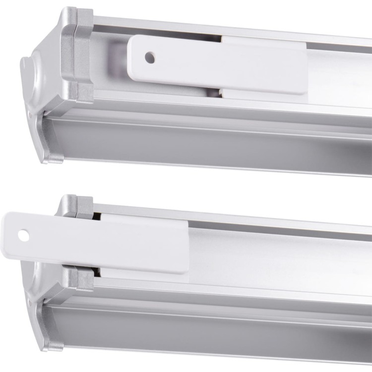Lampa podszafkowa oprawa liniowa SMD LED DIEGO LED 9W SILVER CCT 03914 Struhm Ideus IP20 31cm 4400K nowoczesna oświetleniowa kinkiet pod szafkę srebrny szary