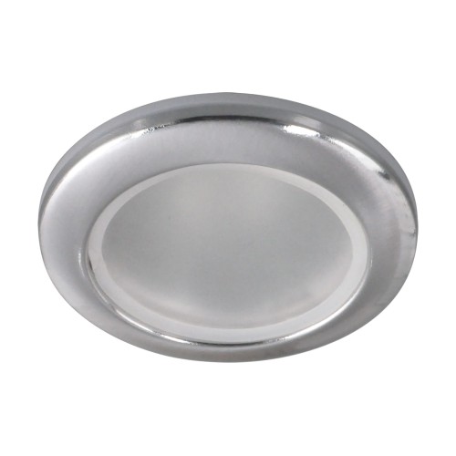 Oczko sufitowe LED okrągłe VIKI C CHROME 03181 Struhm Ideus wpuszczane do zabudowy sufitu podwieszanego lampa sufitowa oprawa punktowa do łazienki chrom