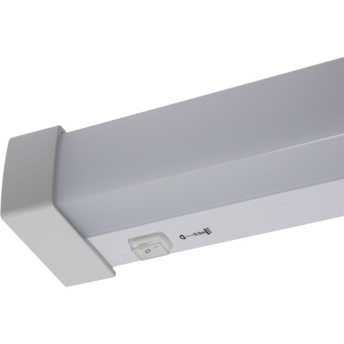 Lampa ścienna łazienkowa nad lustro SMD LED NATAN LED 15W NW 03719 Struhm Ideus IP44 60cm 4200K nowoczesna oprawa oświetleniowa kinkiet łazienkowy do łazienki z włącznikiem Biała biały