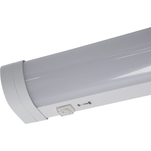 Lampa ścienna łazienkowa nad lustro SMD LED DYZMA LED 15W NW 03718 Struhm Ideus IP44 60cm 4200K nowoczesna oprawa oświetleniowa kinkiet łazienkowy do łazienki z włącznikiem Biała biały