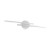 Lampa ścienna łazienkowa nad lustro SMD LED GRACJA LED 2x7W WHITE NW 03970 Struhm Ideus IP44 55cm 4100K nowoczesna oprawa oświetleniowa kinkiet łazienkowy do łazienki Biała biały