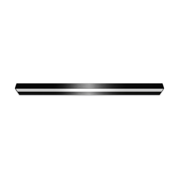 Lampa ścienna łazienkowa nad lustro SMD LED CYBER LED 14W BLACK NW 03969 Struhm Ideus IP44 60cm 4100K nowoczesna oprawa oświetleniowa kinkiet łazienkowy do łazienki Czarny czarna