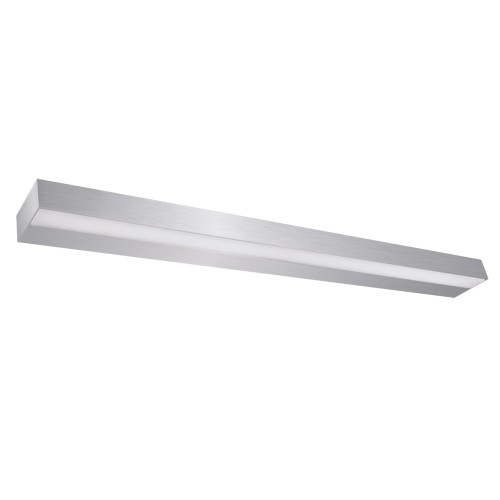 Lampa ścienna łazienkowa nad lustro SMD LED CYBER LED 14W SILVER NW 03968 Struhm Ideus IP44 60cm 4100K nowoczesna oprawa oświetleniowa kinkiet łazienkowy do łazienki Srebrny srebrna