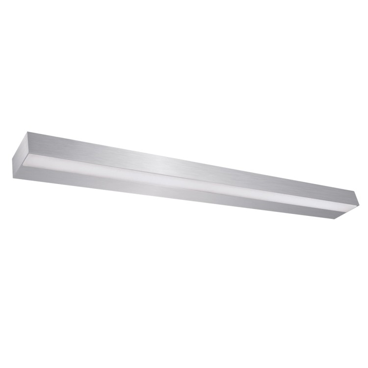 Lampa ścienna łazienkowa nad lustro SMD LED CYBER LED 14W SILVER NW 03968 Struhm Ideus IP44 60cm 4100K nowoczesna oprawa oświetleniowa kinkiet łazienkowy do łazienki Srebrny srebrna
