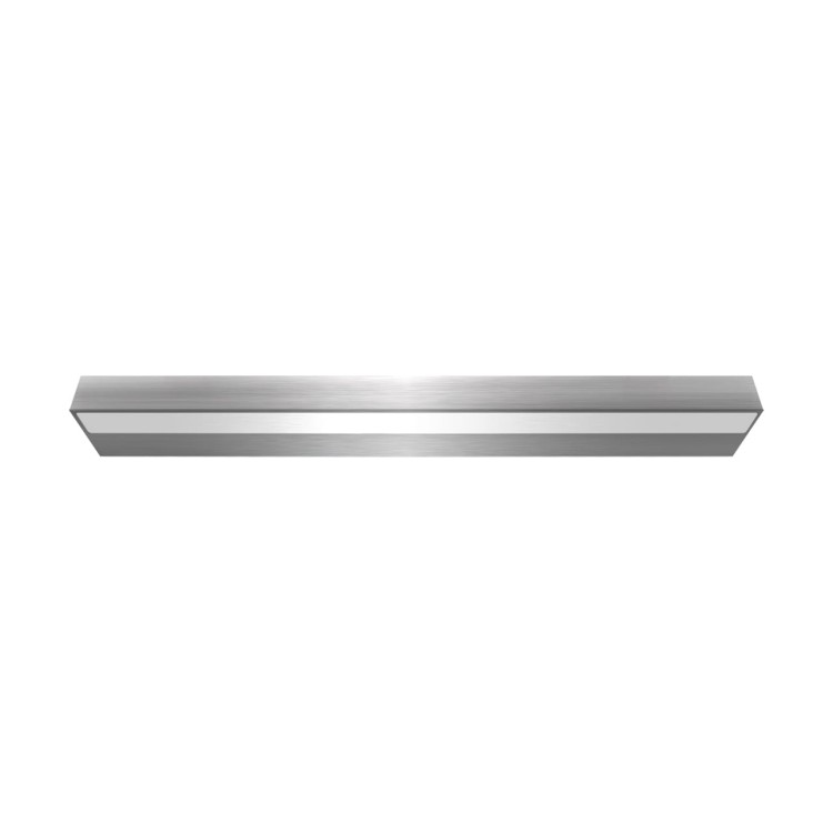 Lampa ścienna łazienkowa nad lustro SMD LED CYBER LED 9W SILVER NW 03966 Struhm Ideus IP44 40cm 4100K nowoczesna oprawa oświetleniowa kinkiet łazienkowy do łazienki Srebrny srebrna