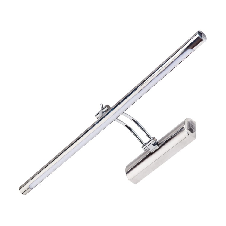 Lampa ścienna łazienkowa nad lustro SMD LED ANITA LED 12W CHROME NW (ANKA) 00016 Struhm Ideus IP44 55cm 4000K nowoczesna oprawa oświetleniowa kinkiet łazienkowy do łazienki z włącznikiem chrom