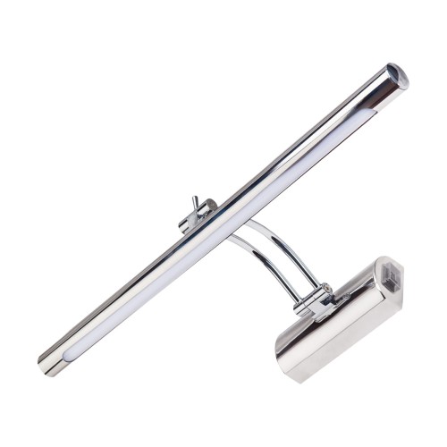 Lampa ścienna łazienkowa nad lustro SMD LED ANITA LED 8W CHROME NW (ANKA) 00015 Struhm Ideus IP44 40cm 4000K nowoczesna oprawa oświetleniowa kinkiet łazienkowy do łazienki z włącznikiem chrom