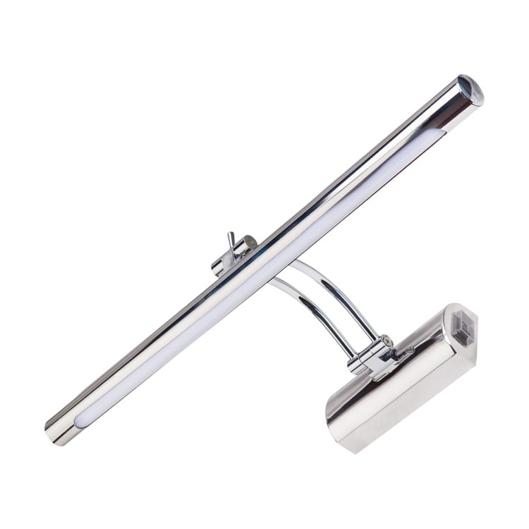 Lampa ścienna łazienkowa nad lustro SMD LED ANITA LED 8W CHROME NW (ANKA) 00015 Struhm Ideus IP44 40cm 4000K nowoczesna oprawa oświetleniowa kinkiet łazienkowy do łazienki z włącznikiem chrom