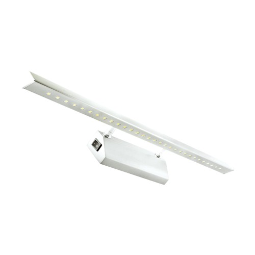 Lampa ścienna łazienkowa nad lustro SMD LED ALBATROS-4 HL6651L CHROME NW 02481 Struhm Ideus IP20 40cm 3900K nowoczesna oprawa oświetleniowa kinkiet nad obraz łazienkowy do łazienki z włącznikiem chrom