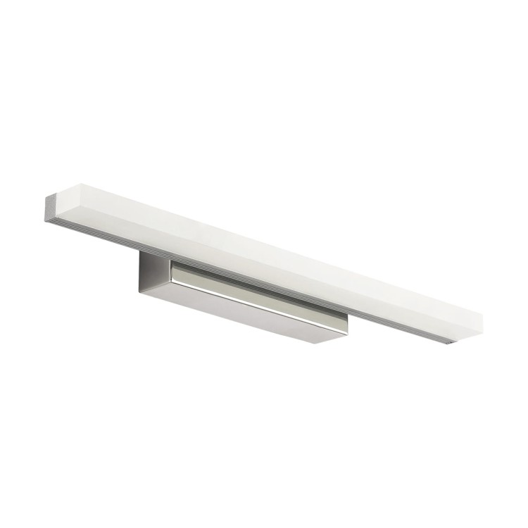 Lampa ścienna łazienkowa nad lustro SMD LED RUMBA LED 9W CHROME NW 00010 Struhm Ideus 40cm 4100K nowoczesna oprawa oświetleniowa kinkiet łazienkowy do łazienki chrom