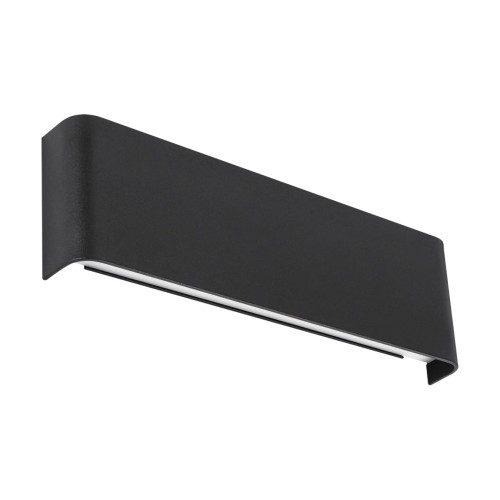 Lampa ścienna kinkiet SMD LED ZELDA LED C 2x5W BLACK NW 03554 Struhm Ideus IP20 4200K loft nowoczesna Industrialna oprawa oświetleniowa loftowy loftowa metalowy czarny czarna