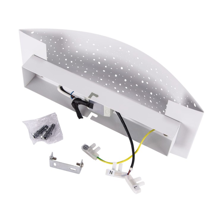 Lampa ścienna kinkiet SMD LED MIGO LED 5W WHITE NW 03285 Struhm Ideus IP20 4300K loft nowoczesna Industrialna oprawa oświetleniowa loftowy loftowa metalowy biały biała
