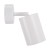 Lampa ścienno-sufitowa Kinkiet Industrialny BEMOL SPT GU10 WHITE 03538 Struhm Ideus Loft nowoczesny metalowy Biała biały pojedynczy