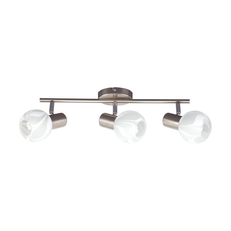 Lampa ścienno-sufitowa Kinkiet Industrialny BOLERO E14 3I 00588 Struhm Ideus 3x E14 Loft nowoczesny metalowy Chrom potrójny