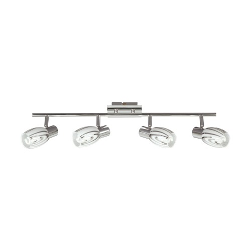 Lampa ścienno-sufitowa Kinkiet Industrialny PANTERKA E14 4I 00598 Struhm Ideus 4x E14 Loft nowoczesny metalowy Chrom poczwórny