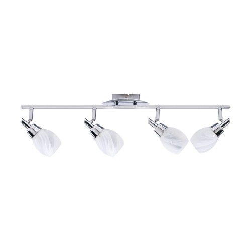 Lampa ścienno-sufitowa Kinkiet Industrialny WAGNER G9 4I 00557 Struhm Ideus 4x E9 Loft nowoczesny metalowy Chrom poczwórny