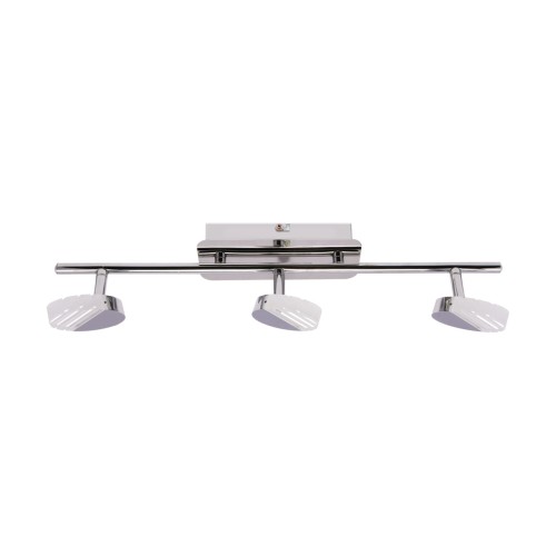 Lampa ścienno-sufitowa Kinkiet Industrialny SMD LED ARTO LED 3I WW 03188 Struhm Ideus 3x LED Loft nowoczesny metalowy Chrom potrójny