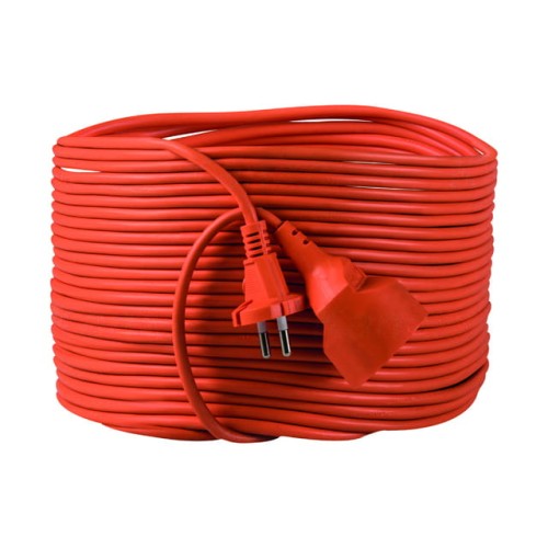 Przedłużacz ogrodowy elektryczny 30m NOKA 0 10A 2G1.0X30M 1 gniazdo 26213 Kanlux pomarańczowy