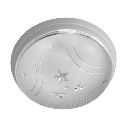 Plafoniera Plafon Łazienkowy UFO STAR 02223 Struhm Ideus IP20 E27 do łazienki sypialni korytarza jadalni oprawa lampa sufitowa biały biała