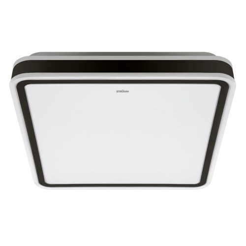 Plafoniera Plafon Łazienkowy SMD LED AURELIA LED D 48W NW 03817 Struhm Ideus IP44 do łazienki sypialni korytarza jadalni oprawa lampa sufitowa barwa neutralna Biały biała czarny
