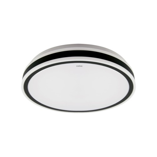Plafoniera Plafon Łazienkowy SMD LED AURELIA LED C 24W NW 03775 Struhm Ideus IP44 do łazienki sypialni korytarza jadalni oprawa lampa sufitowa barwa neutralna Biały biała czarny