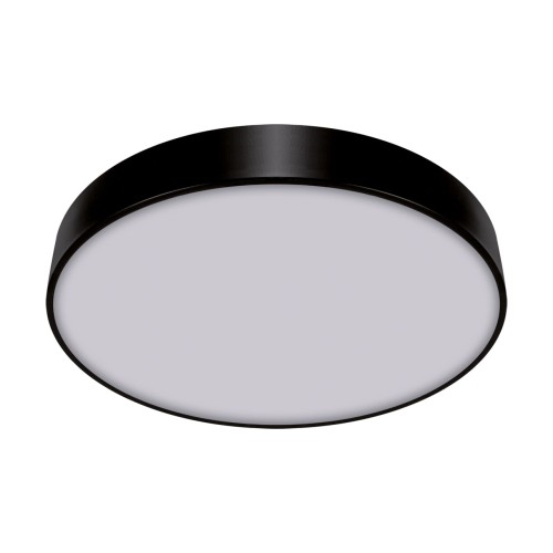 Plafoniera Plafon Łazienkowy SMD LED TOTEM LED C 48W NW BLACK 03928 Struhm Ideus IP20 do łazienki sypialni korytarza jadalni oprawa lampa sufitowa barwa neutralna Czarny czarna biały biała