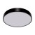 Plafoniera Plafon Łazienkowy SMD LED TOTEM LED C 48W NW BLACK 03928 Struhm Ideus IP20 do łazienki sypialni korytarza jadalni oprawa lampa sufitowa barwa neutralna Czarny czarna biały biała
