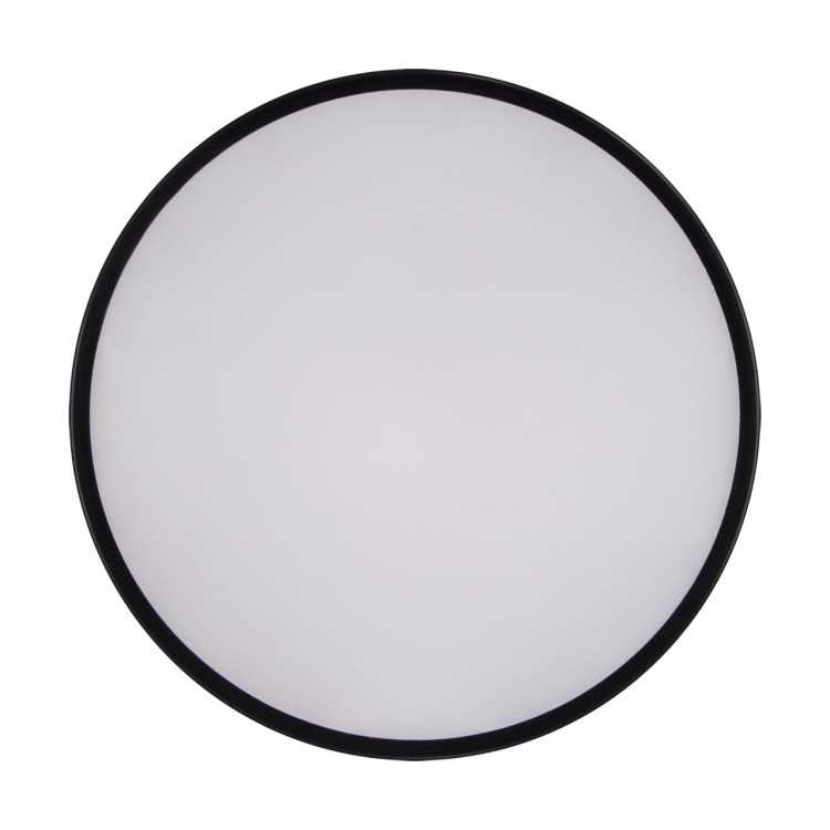 Plafoniera Plafon Łazienkowy SMD LED TOTEM LED C 48W NW BLACK 03928 Struhm Ideus IP20 do łazienki sypialni korytarza jadalni oprawa lampa sufitowa barwa neutralna Czarny czarna biały biała