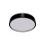 Plafoniera Plafon Łazienkowy SMD LED TOTEM LED C 16W NW BLACK 03926 Struhm Ideus IP20 do łazienki sypialni korytarza jadalni oprawa lampa sufitowa barwa neutralna Czarny czarna biały biała