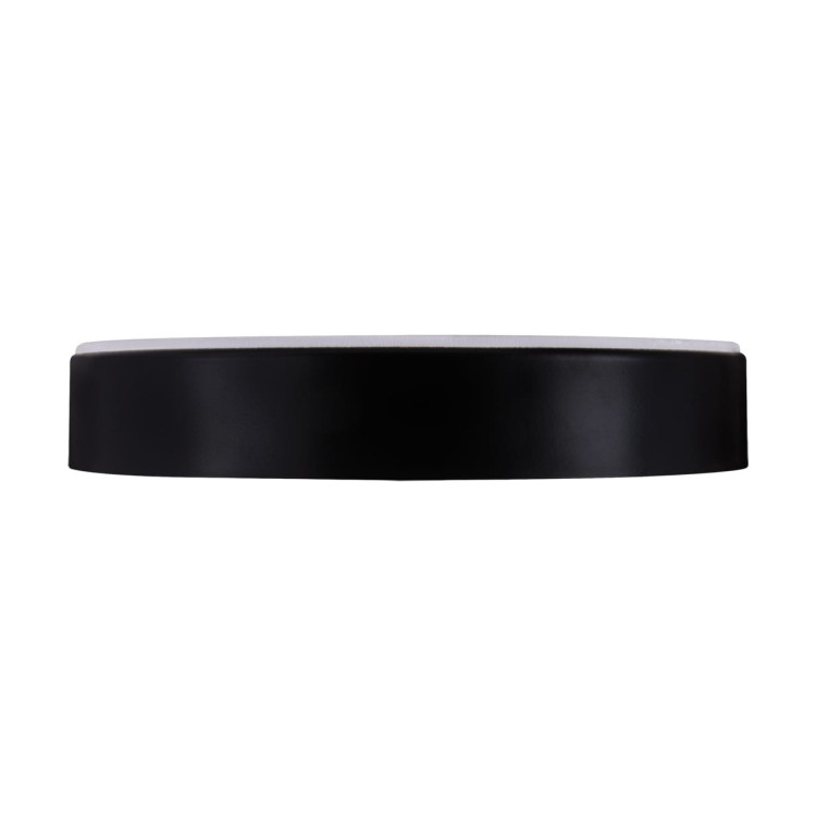 Plafoniera Plafon Łazienkowy SMD LED TOTEM LED C 16W NW BLACK 03926 Struhm Ideus IP20 do łazienki sypialni korytarza jadalni oprawa lampa sufitowa barwa neutralna Czarny czarna biały biała