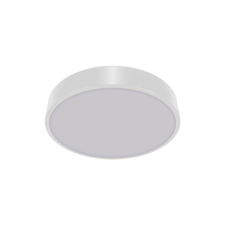 Plafoniera Plafon Łazienkowy SMD LED TOTEM LED C 16W NW WHITE 04089 Struhm Ideus IP20 do łazienki sypialni korytarza jadalni oprawa lampa sufitowa barwa neutralna Biały biała
