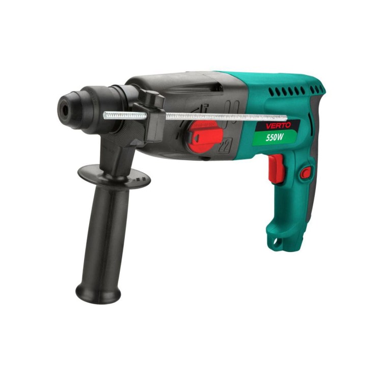 Młotowiertarka Wiertarka SDS+ 550W + walizka Verto 50G365 udarowo-obrotowa