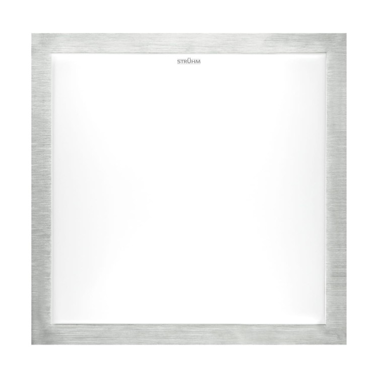 Plafoniera Plafon Łazienkowy SMD LED ALEX LED D 24W NW 03245 Struhm Ideus IP44 do łazienki sypialni korytarza jadalni oprawa lampa sufitowa barwa neutralna biała Srebrny srebrna