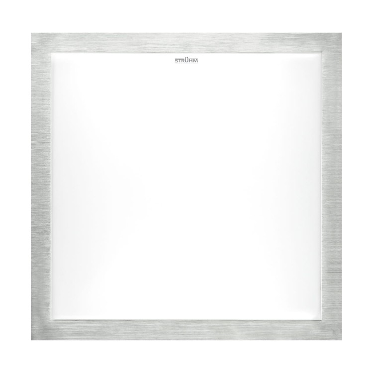 Plafoniera Plafon Łazienkowy SMD LED ALEX LED D 12W NW 03243 Struhm Ideus IP44 do łazienki sypialni korytarza jadalni oprawa lampa sufitowa barwa neutralna biała Srebrny srebrna