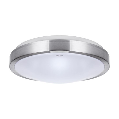 Plafoniera Plafon Łazienkowy SMD LED ALEX LED C 24W NW 03564 Struhm Ideus IP44 do łazienki sypialni korytarza jadalni oprawa lampa sufitowa barwa neutralna biała Srebrny srebrna