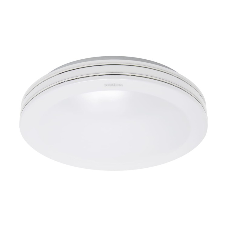 Plafoniera Plafon Łazienkowy SMD LED SOLEO LED 24W NW 03242 Struhm Ideus IP44 do łazienki sypialni korytarza jadalni oprawa lampa sufitowa barwa neutralna biały biała