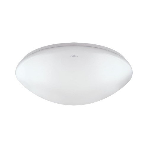 Plafoniera Plafon Łazienkowy z czujnikiem ruchu LEON LED C MVS 16W NW 03530 Struhm Ideus IP44 do łazienki sypialni korytarza jadalni oprawa lampa sufitowa barwa neutralna biały biała