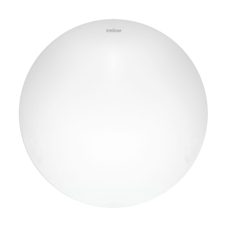 Plafoniera Plafon Łazienkowy z czujnikiem ruchu LEON LED C MVS 16W NW 03530 Struhm Ideus IP44 do łazienki sypialni korytarza jadalni oprawa lampa sufitowa barwa neutralna biały biała