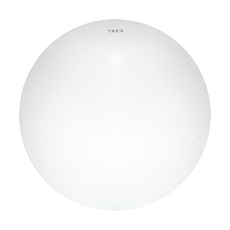 Plafoniera Plafon Łazienkowy z czujnikiem ruchu LEON LED C MVS 12W NW 03529 Struhm Ideus IP44 do łazienki sypialni korytarza jadalni oprawa lampa sufitowa barwa neutralna biały biała