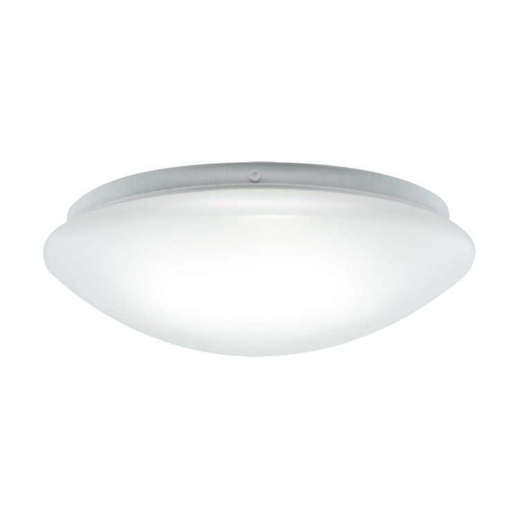 Plafoniera Plafon Łazienkowy z czujnikiem ruchu LEON LED C MVS 12W NW 03529 Struhm Ideus IP44 do łazienki sypialni korytarza jadalni oprawa lampa sufitowa barwa neutralna biały biała