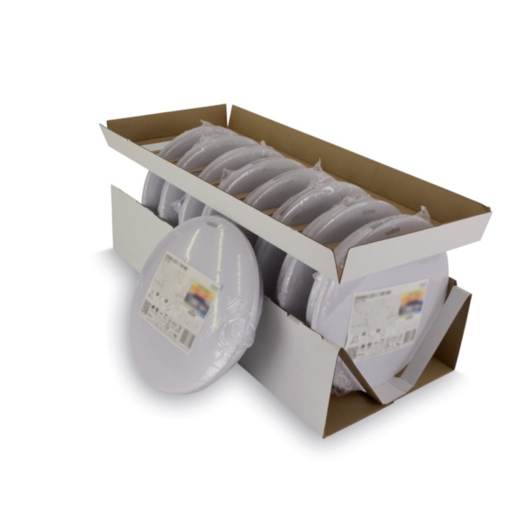 Plafoniera Plafon Łazienkowy SMD LED URANIA LED C 12W NW 03825 Struhm Ideus IP44 do łazienki sypialni korytarza jadalni oprawa lampa sufitowa barwa neutralna biały biała