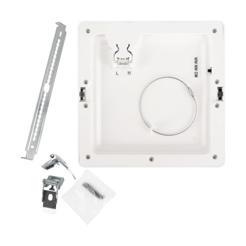 Sufitowa oprawa lampa SMD LED OLGA LED D 12W WHITE CCT 04061 Struhm Ideus WW NW CW natynkowa podtynkowa nowoczesna oświetleniowa barwa ciepła dzienna neutralna zimna Biała biały