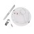 Sufitowa oprawa lampa SMD LED OLGA LED C 24W WHITE CCT 03769 Struhm Ideus WW NW CW natynkowa podtynkowa nowoczesna oświetleniowa barwa ciepła dzienna neutralna zimna Biała biały