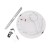 Sufitowa oprawa lampa SMD LED OLGA LED C 12W WHITE CCT 03767 Struhm Ideus WW NW CW natynkowa podtynkowa nowoczesna oświetleniowa barwa ciepła dzienna neutralna zimna Biała biały